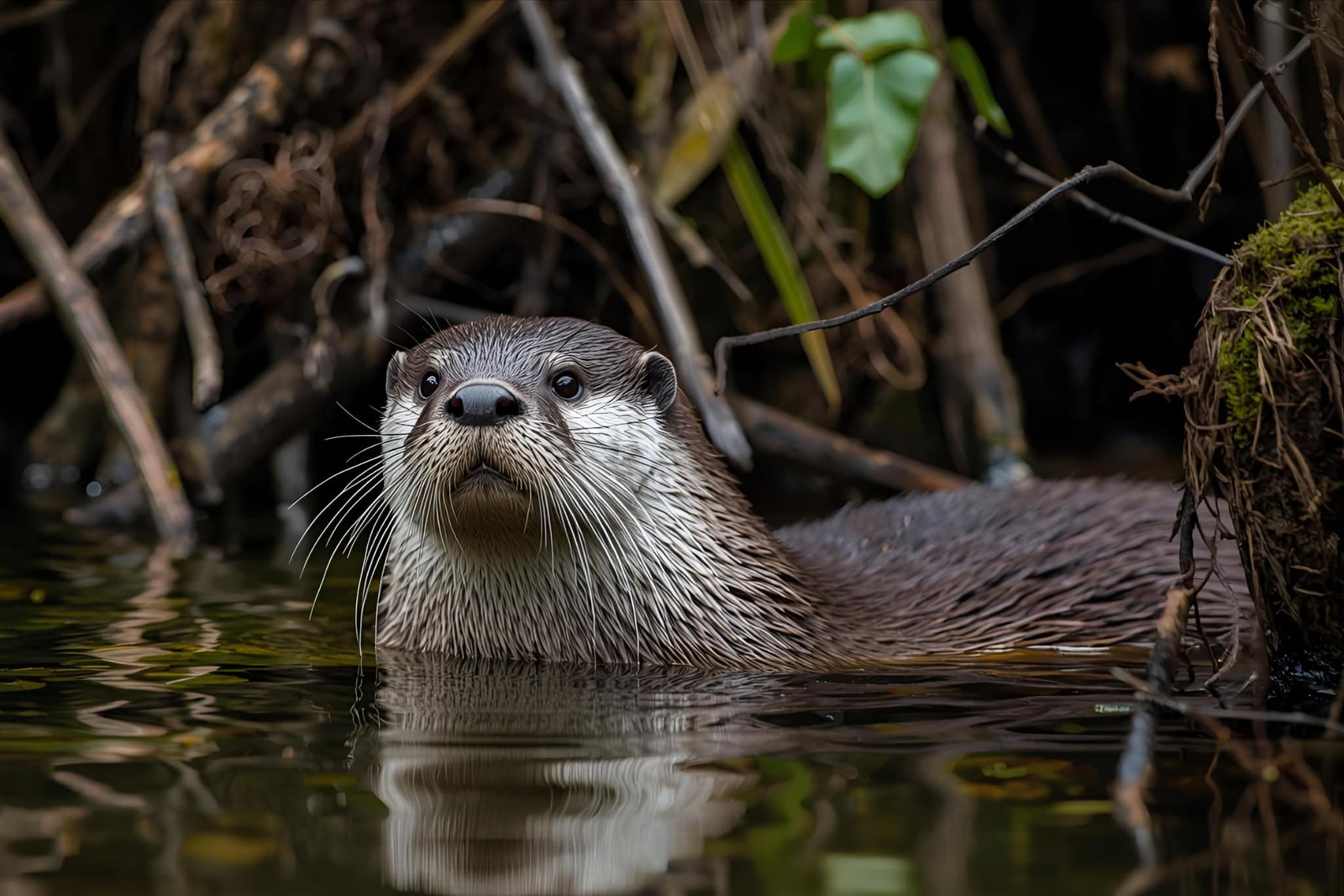 otters and wetlands