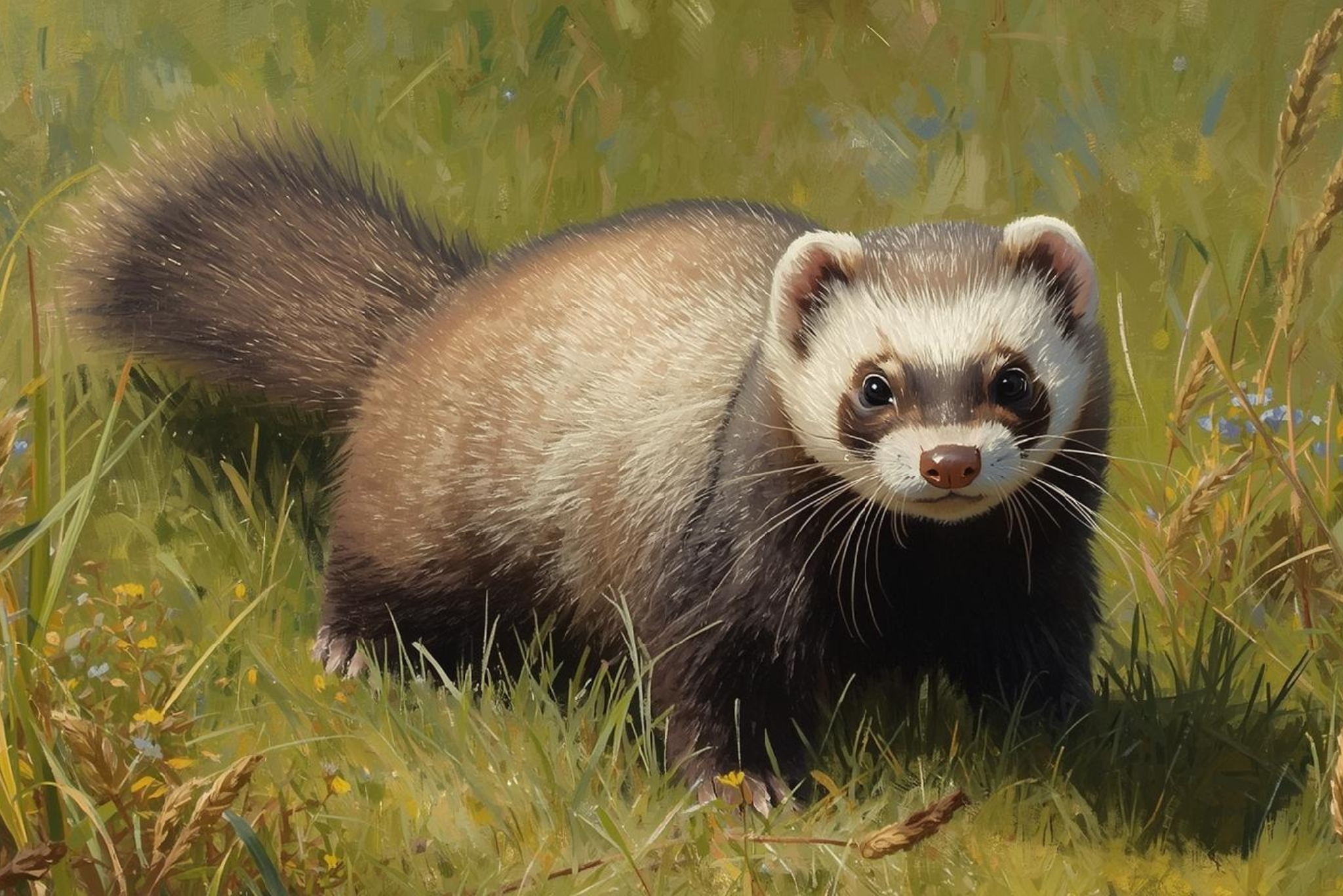 Why Does My Ferret's Tail Puff Up? The Bottle Brush Tail Behavior Explained