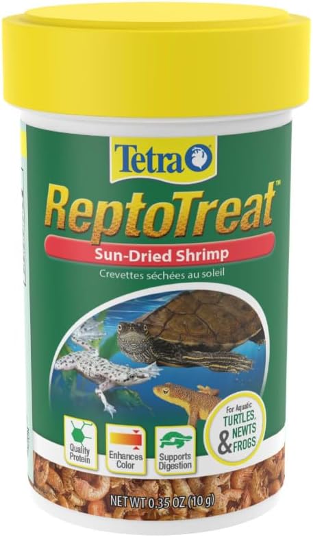 Tetra ReptoTreat Sun-Dried Shrimp For Aquatic Turtle, Newts & Frogs