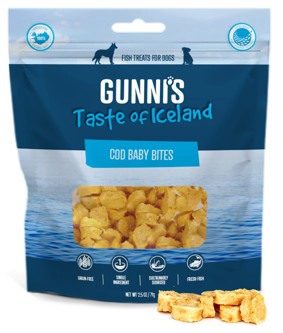 Gunni's Taste of Iceland Cod Baby Bites