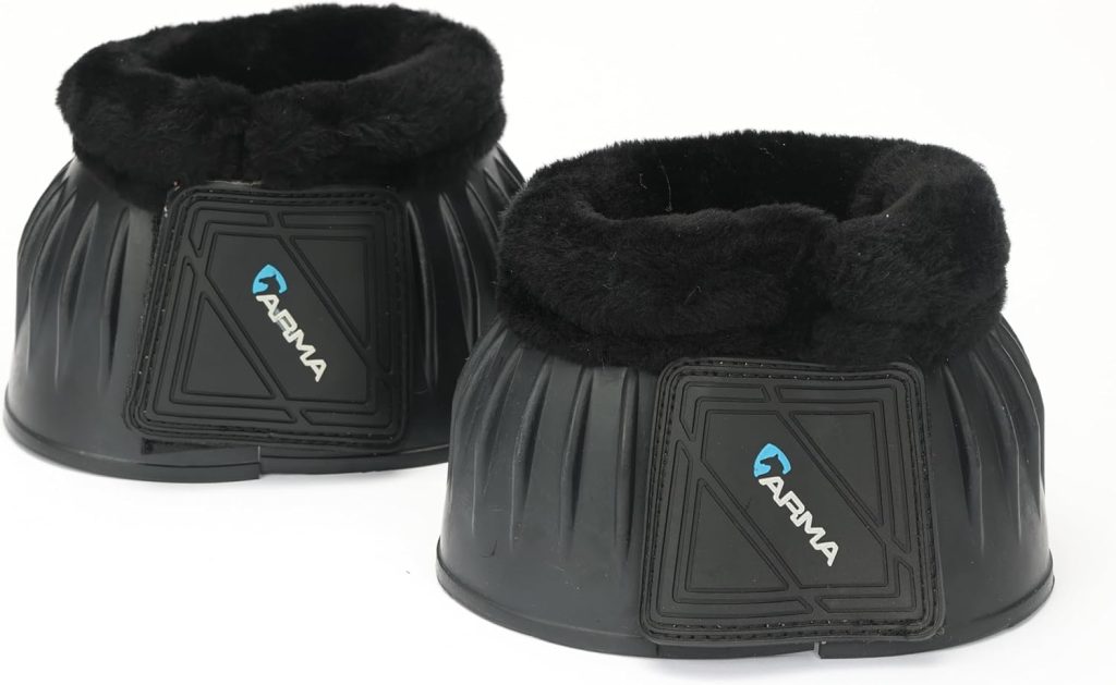Shires Equestrian Products ARMA Fleece Topped Over Reach Horse Boots