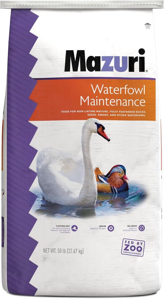 Mazuri Waterfowl Maintenance Floating Duck & Geese Feed