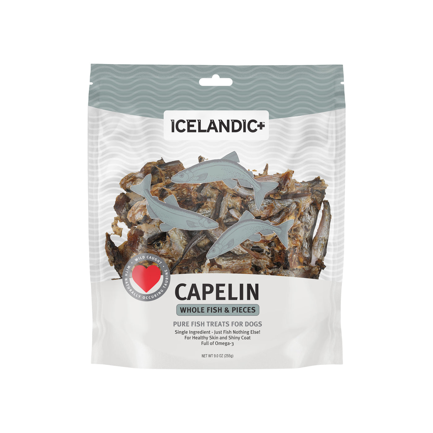 Icelandic+ Capelin Whole Fish & Pieces