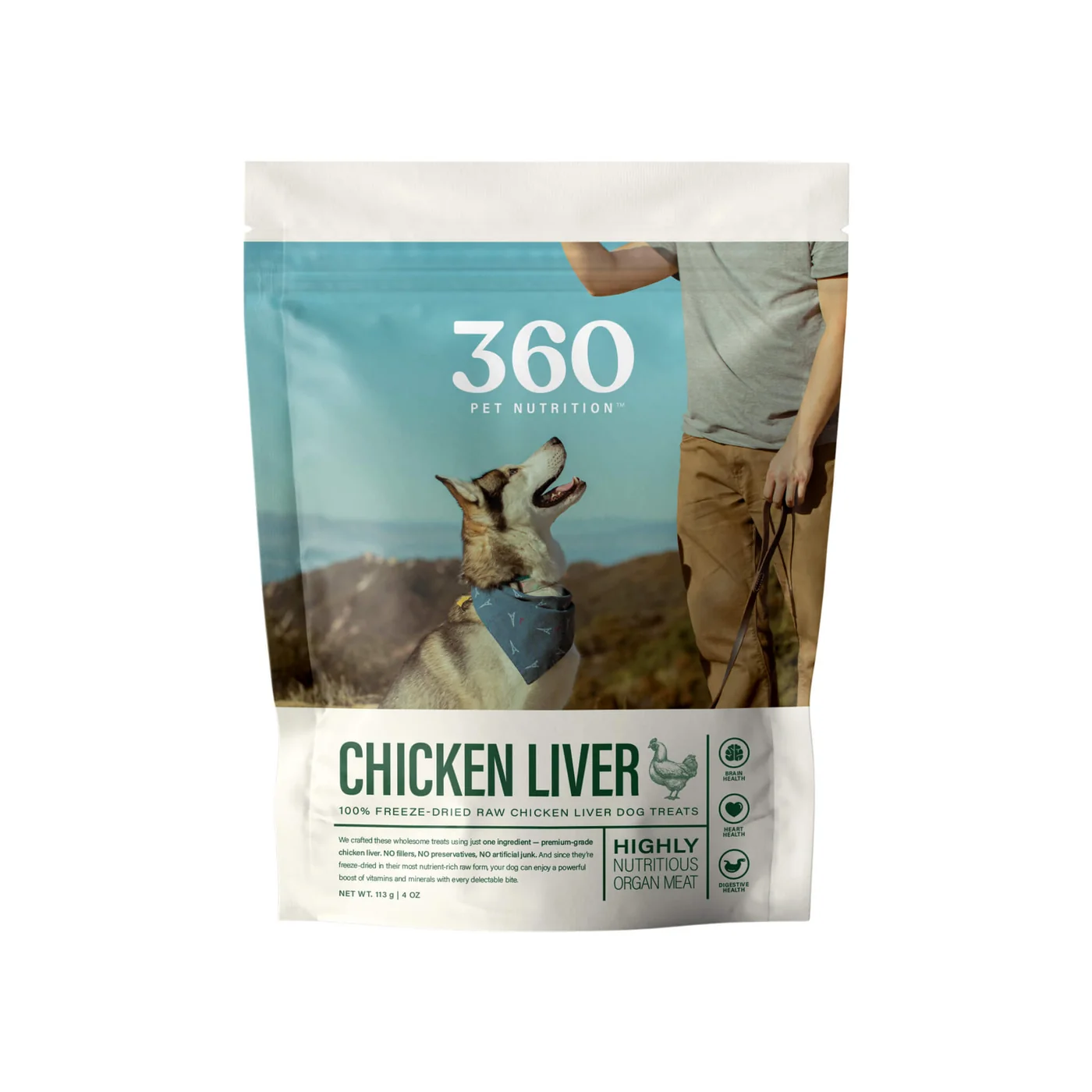 360 Pet Nutrition Freeze Dried Liver Treats